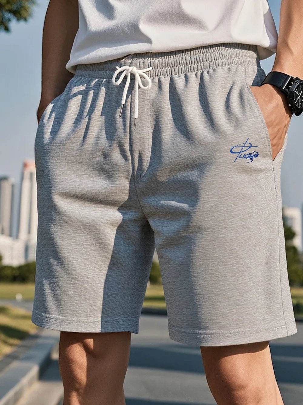 TOQUCL Men's Lightweight Fitness Shorts - Breathable Quick-Dry Casual Style - Buy Center