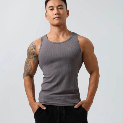 Men's Slim Fit Sports Vest - Quick-Drying Breathable Summer Tank Top - Buy Center