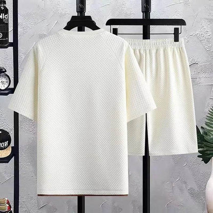 KOLMAKOV Men's Ice Silk Shorts Set - Summer Casual & Breathable - Buy Center