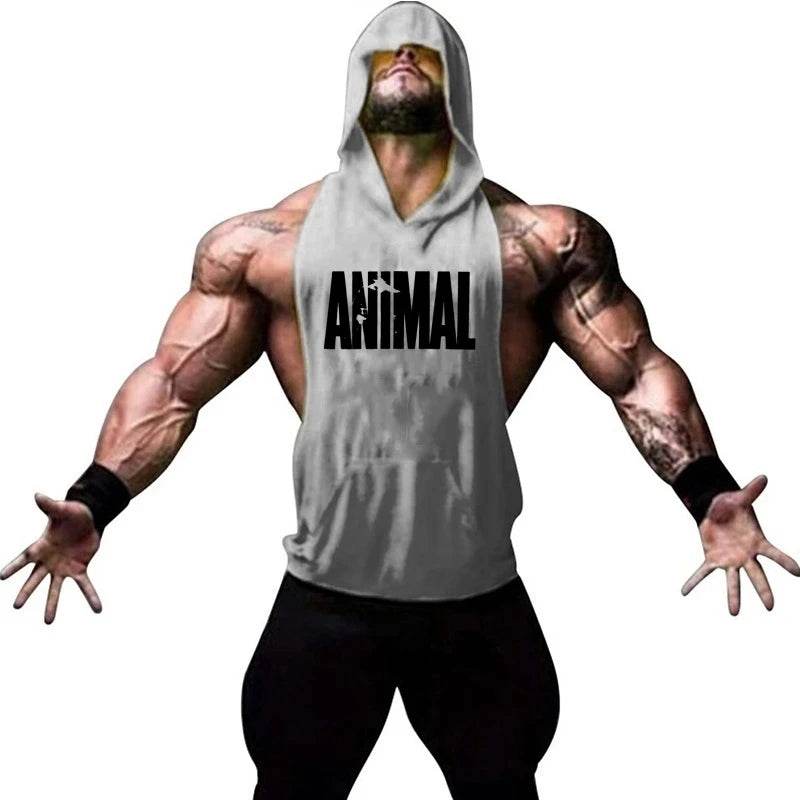 Men's Sleeveless Gym Top - Casual Bodybuilding Fitness Tank Shirt - Buy Center
