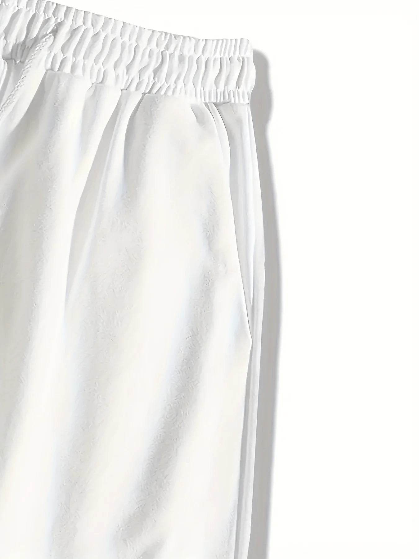 Stylish Men's Casual Suit Set - T-Shirt & Shorts for Summer - Buy Center