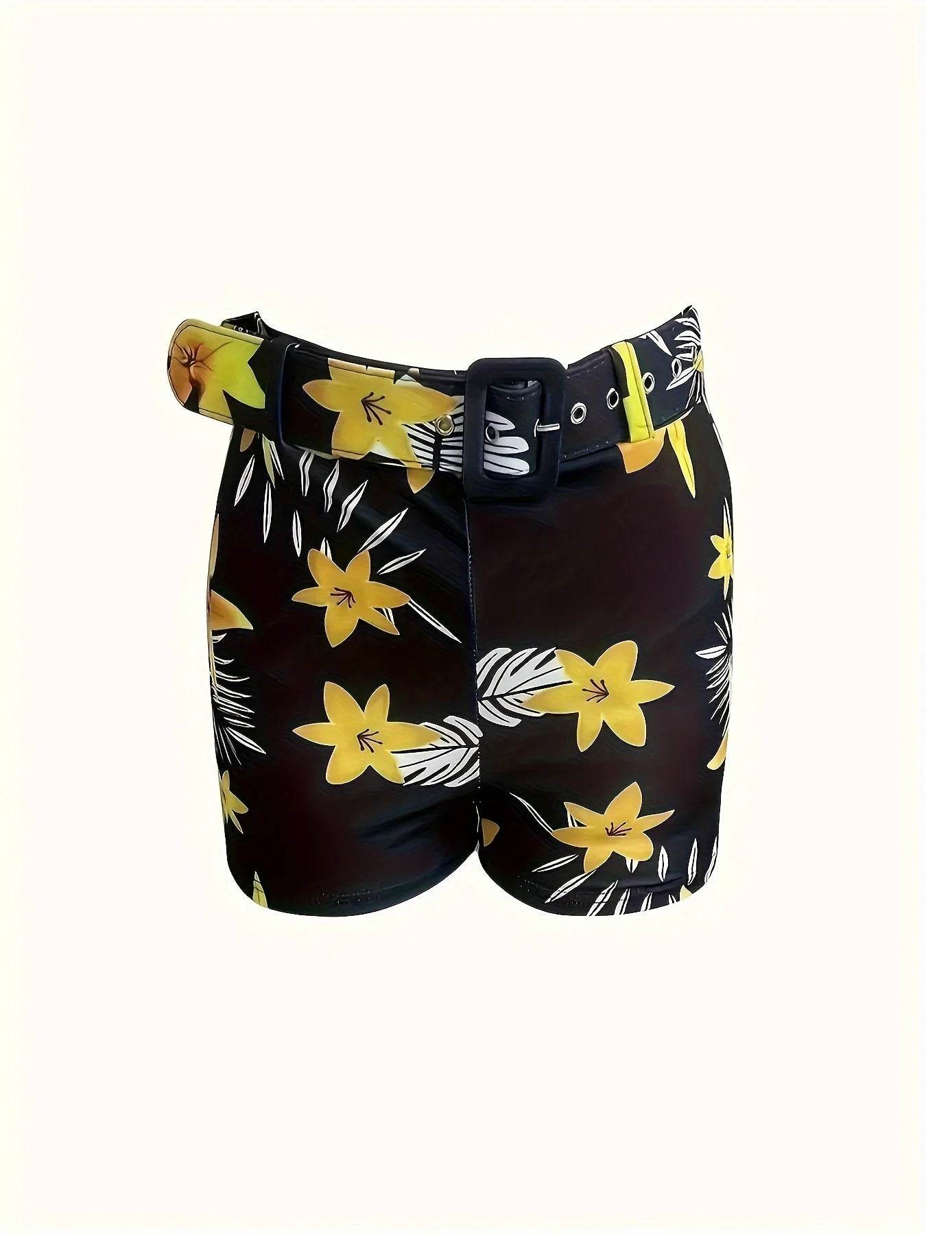 KUCLUT Women's Floral V-Neck Camisole & Shorts Set - Summer Style - Buy Center