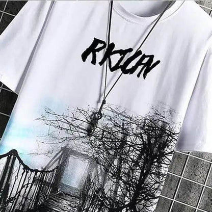 2025 Summer Fashion Men’s Cotton Set - Casual T-shirt & Shorts - Buy Center