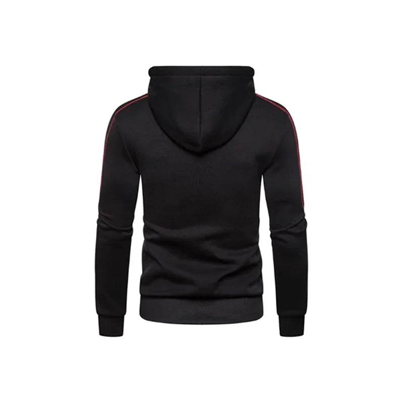 QIWN 2024 Men's Double Zipper Jacket & Hoodie Tracksuit Set - Buy Center