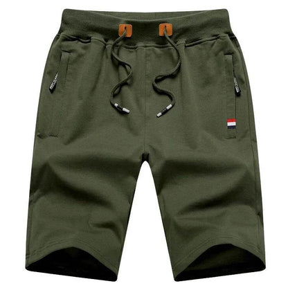 UNION ARMY Men's Cotton Summer Shorts - Casual Beach Bermuda Style - Buy Center