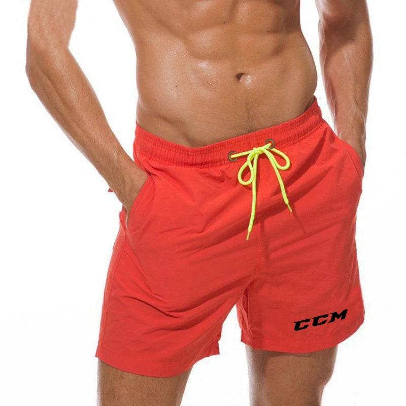 CCM Men's Quick Dry Swim Trunks - Comfortable Board Shorts for Summer - Buy Center