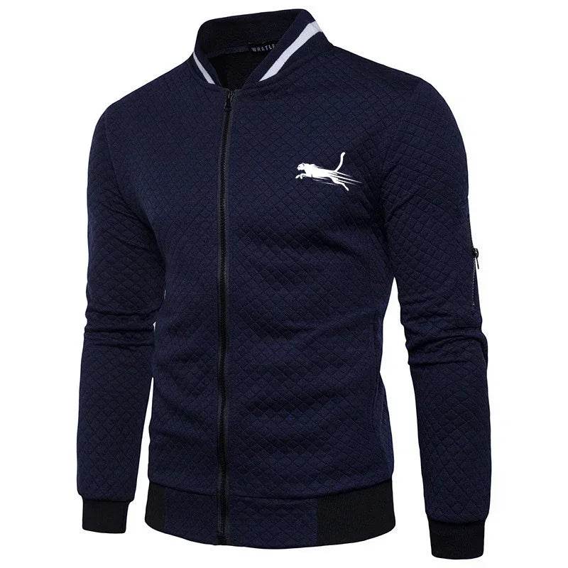 Men's Casual Sportswear Zipper Cardigan - Lightweight Spring Autumn Fashion - Buy Center