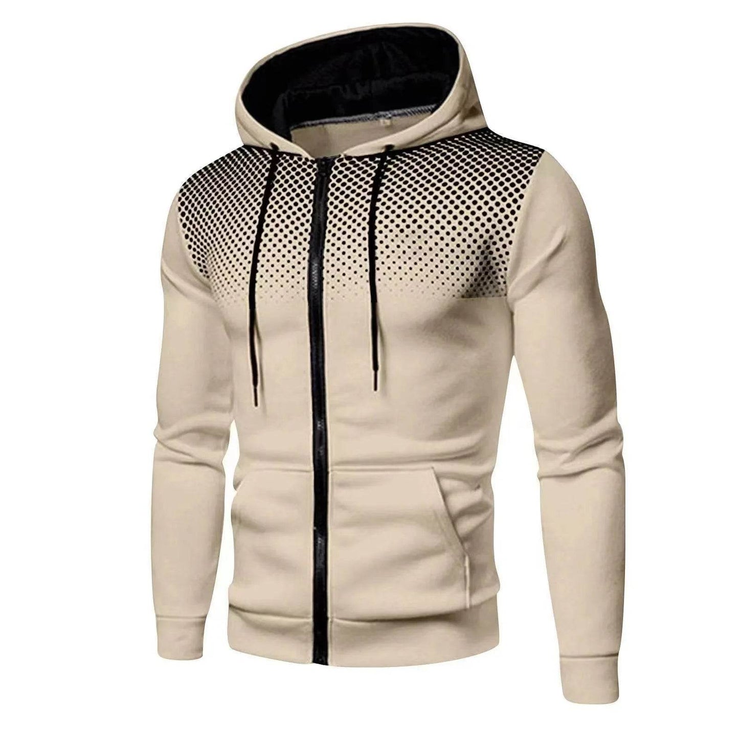 2024 Men's Hoodie Jacket - Casual Zipper Pullover for Spring & Autumn - Buy Center