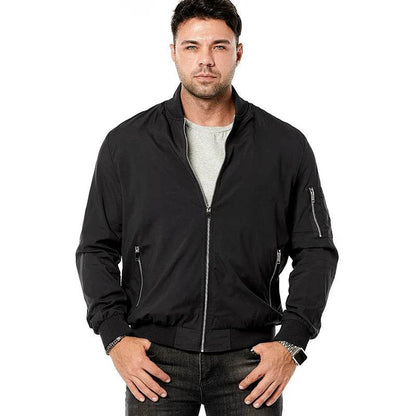 ReFire Gear Men's Lightweight Bomber Jacket - Casual Spring & Autumn Style - Buy Center