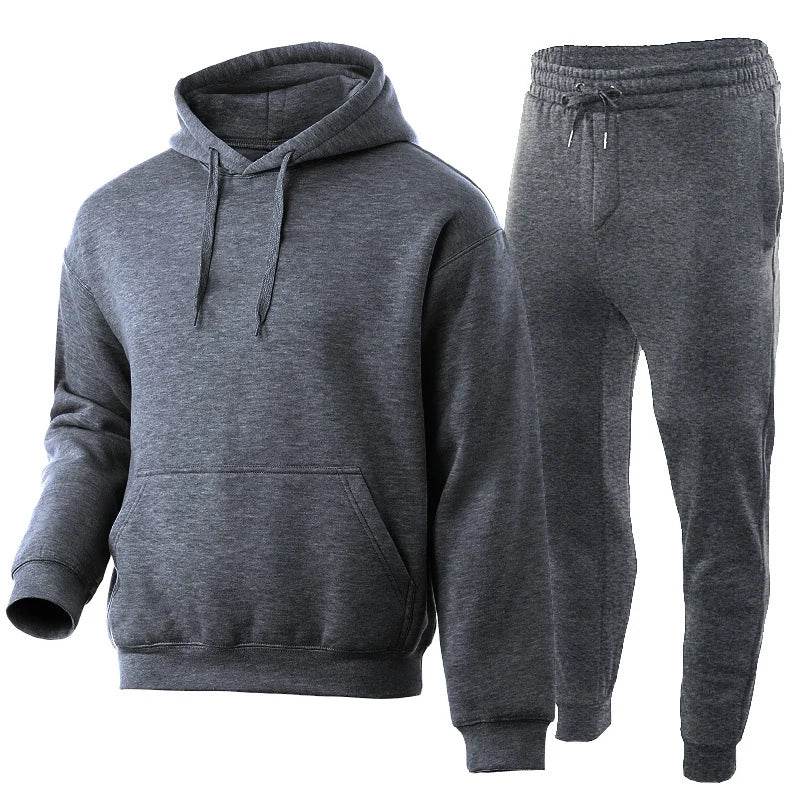 Men's Basketball Hoodie Pants Set - Casual Sportswear Pullover - Buy Center