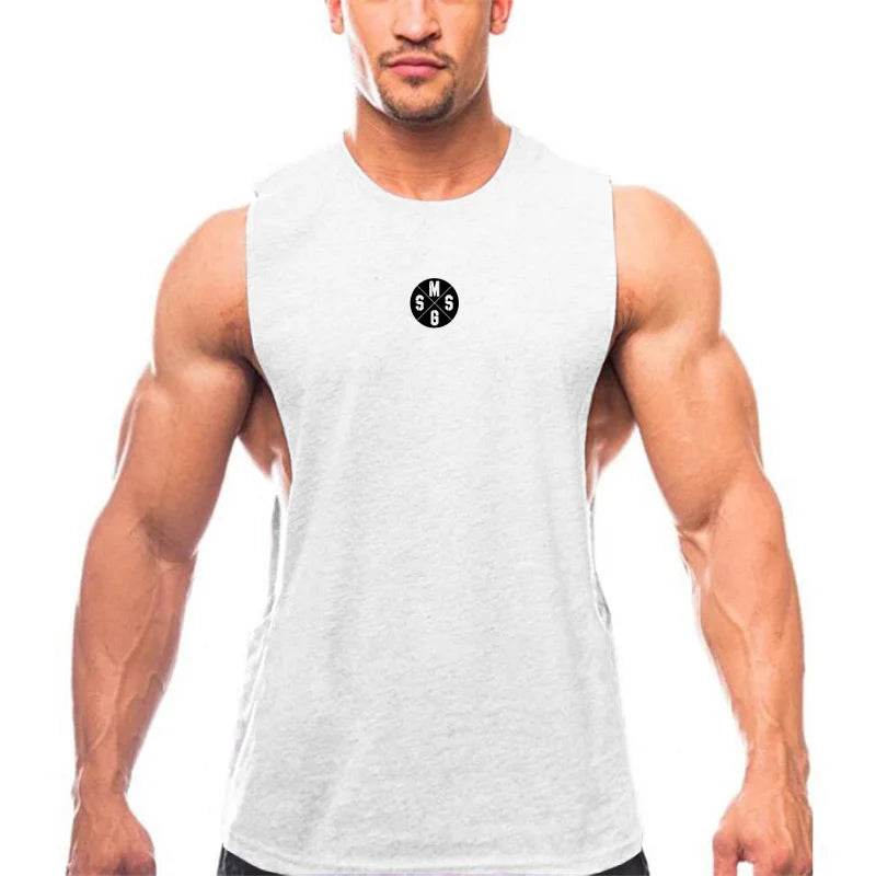 Muscleguys Men's Gym Tank Top - Low Cut Armholes for Fitness & Bodybuilding - Buy Center