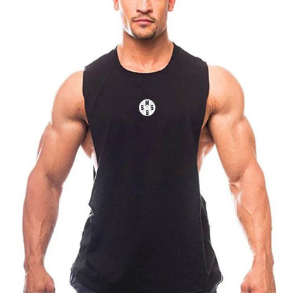 Muscleguys Men's Gym Tank Top - Low Cut Armholes for Fitness & Bodybuilding - Buy Center