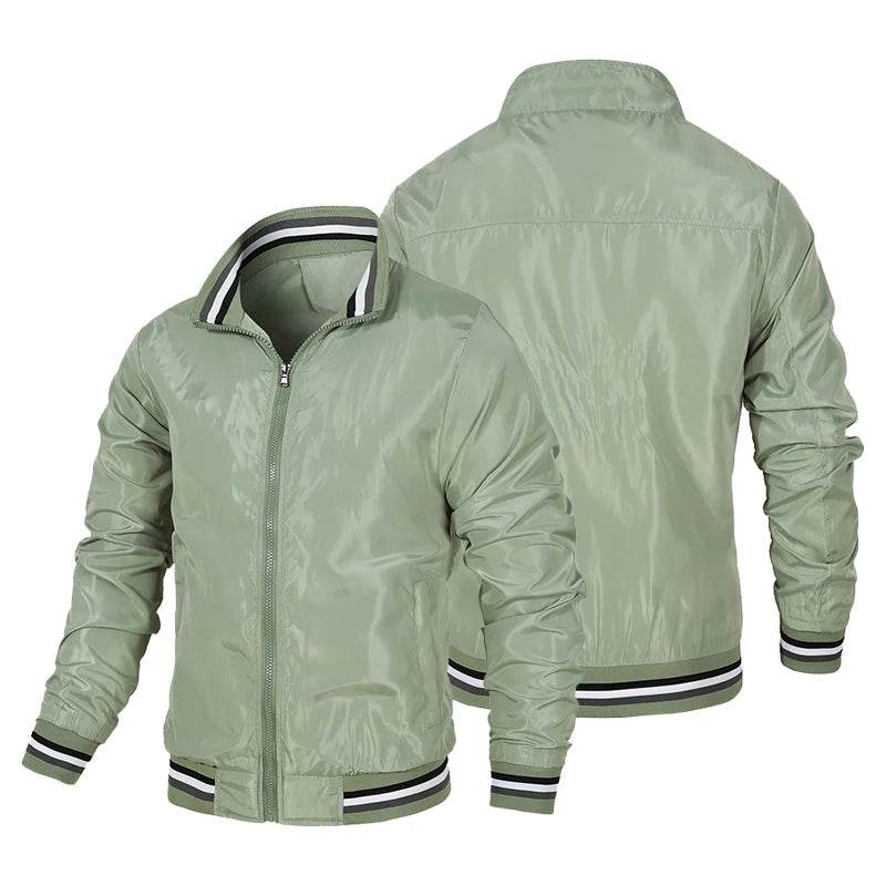 Alpine Men's Zipper Jacket - Stylish Sportswear for Autumn & Winter - Buy Center