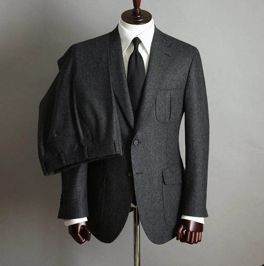 NCDIMS Tailor-Made Men's Woolen Suit - Blazer & Pants Set - Buy Center