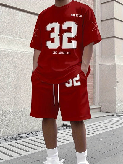 2025 Men's Printed Round Neck Shirt - Breathable Quick Dry Comfort - Buy Center