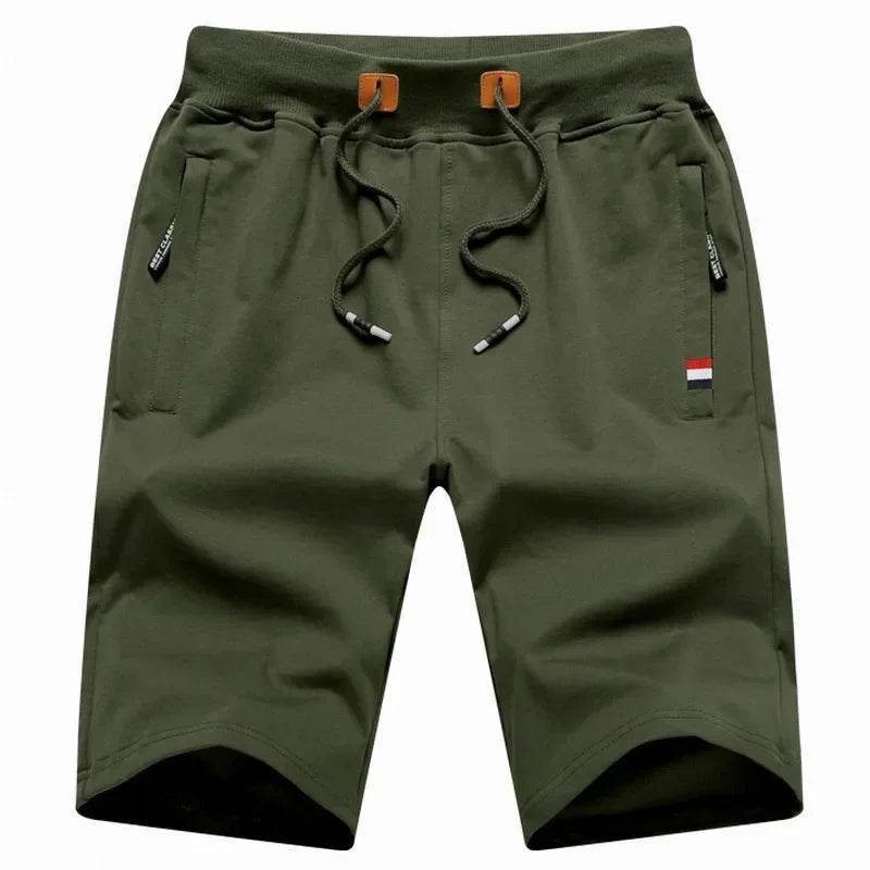 UNION ARMY Men's Cotton Summer Shorts - Casual Beach Bermuda Style - Buy Center