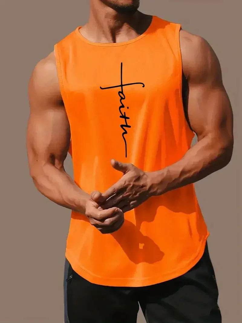 Men's Summer Round Neck Tank Top - Casual Gym Vest, Plus Size Available - Buy Center