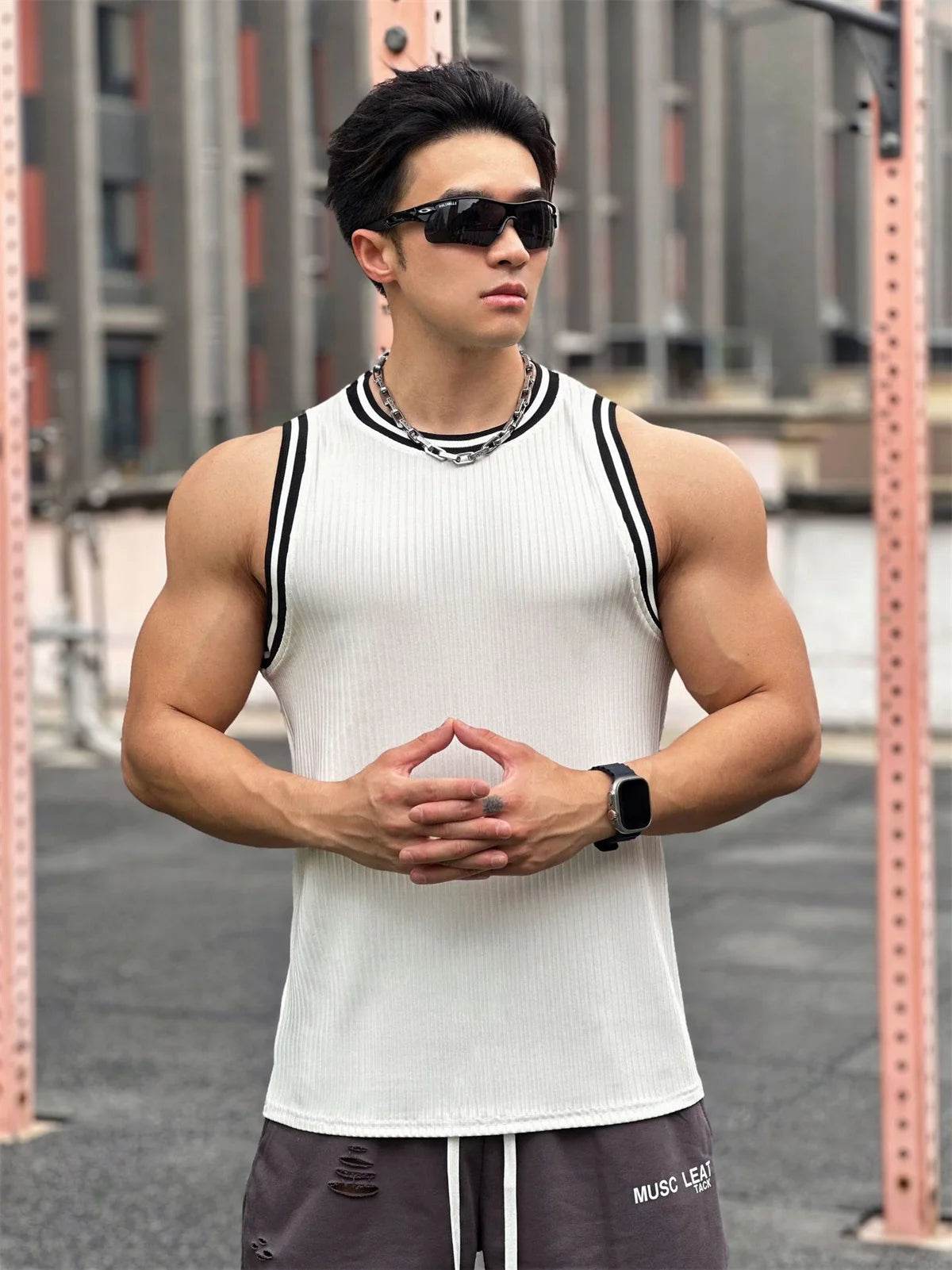 Summer Men's Bodybuilding Tank Top - Casual Sleeveless Gym Shirt - Buy Center