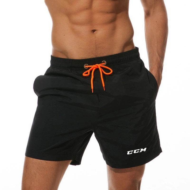 CCM Men's Quick Dry Swim Trunks - Comfortable Board Shorts for Summer - Buy Center