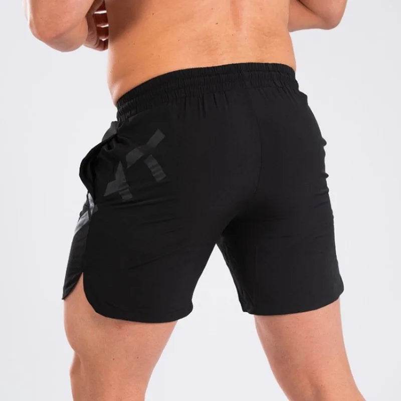 FITNESSTELE Men's Casual Summer Gym Shorts - Quick Dry & Skinny Fit - Buy Center