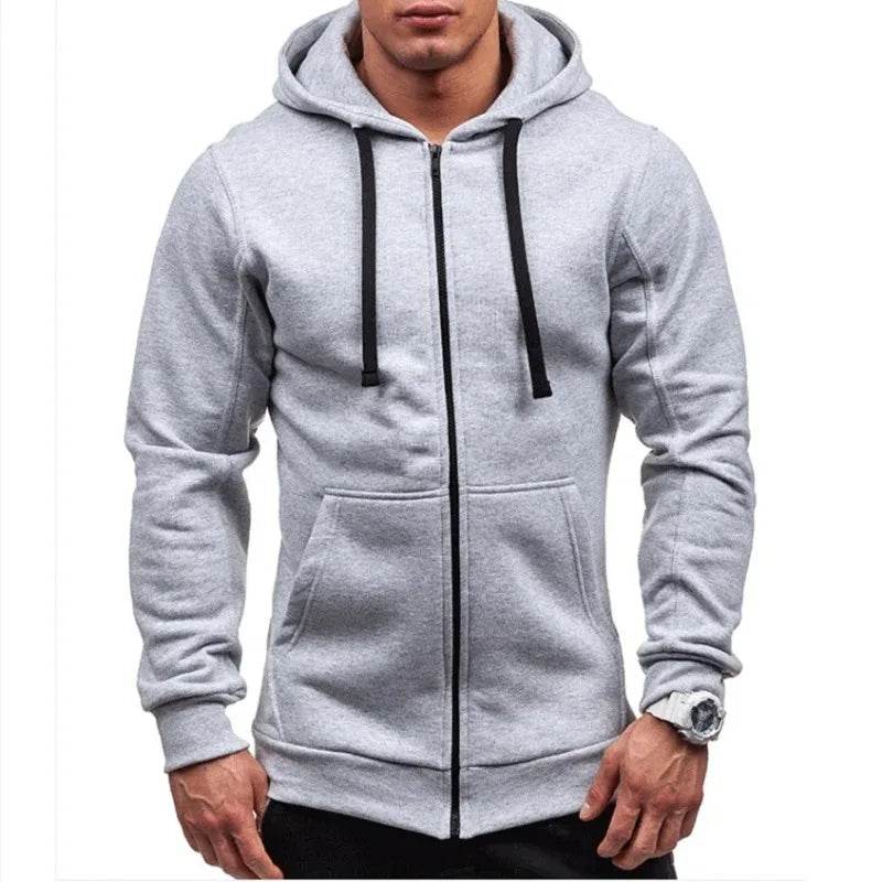 MRMT Men's Zipper Hoodie - Casual Comfort for Spring & Autumn - Buy Center