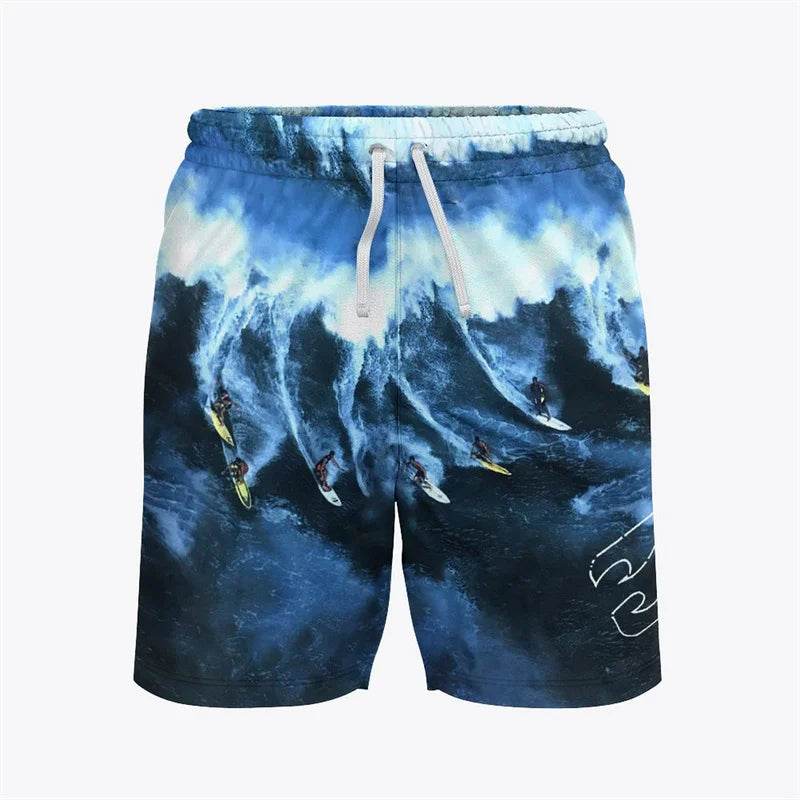 Men’s Quick Dry Bermuda Board Shorts - Beach & Surf Swimwear - Buy Center