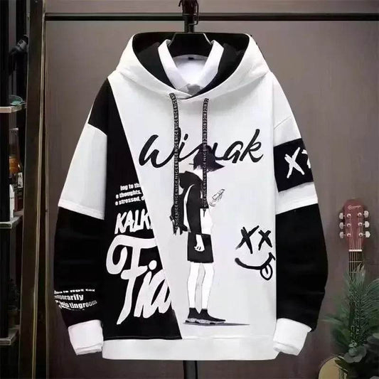 2024 Men's Graphic Hoodie - Casual Hip Hop Autumn Sweatshirt - Buy Center