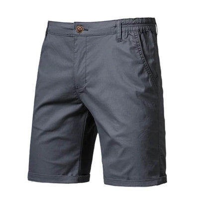 FANWEILIN Men's 100% Cotton Summer Cargo Shorts - Casual Bermuda Style - Buy Center