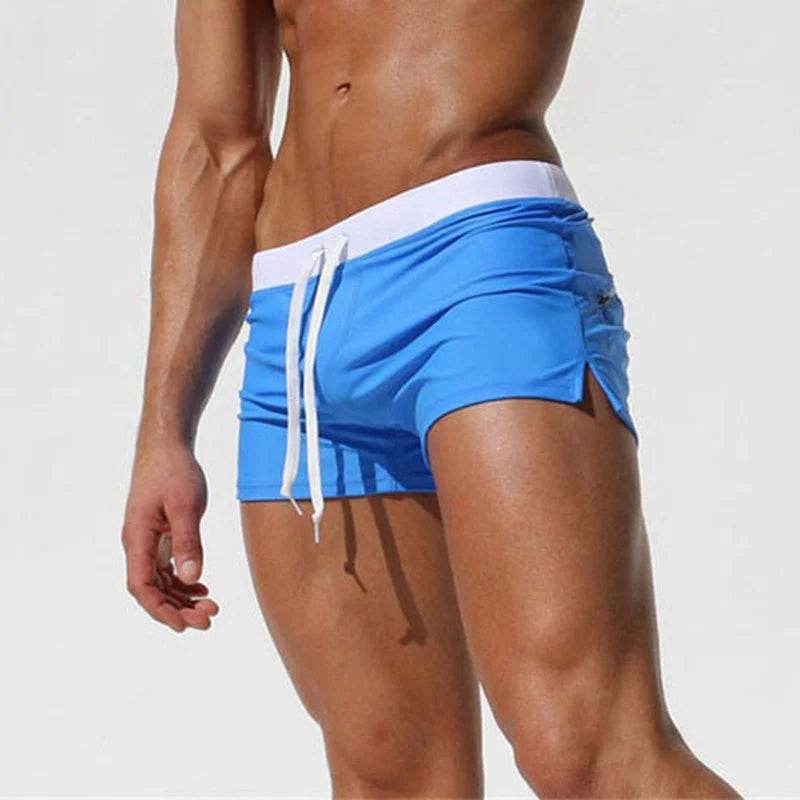 MOONBIFFY Quick Dry Men's Swimming Shorts - Beach & Surf Trunks - Buy Center