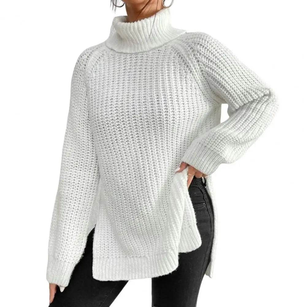 SANWOOD Women's Turtleneck Sweater - Loose Fit, Warm & Casual - Buy Center