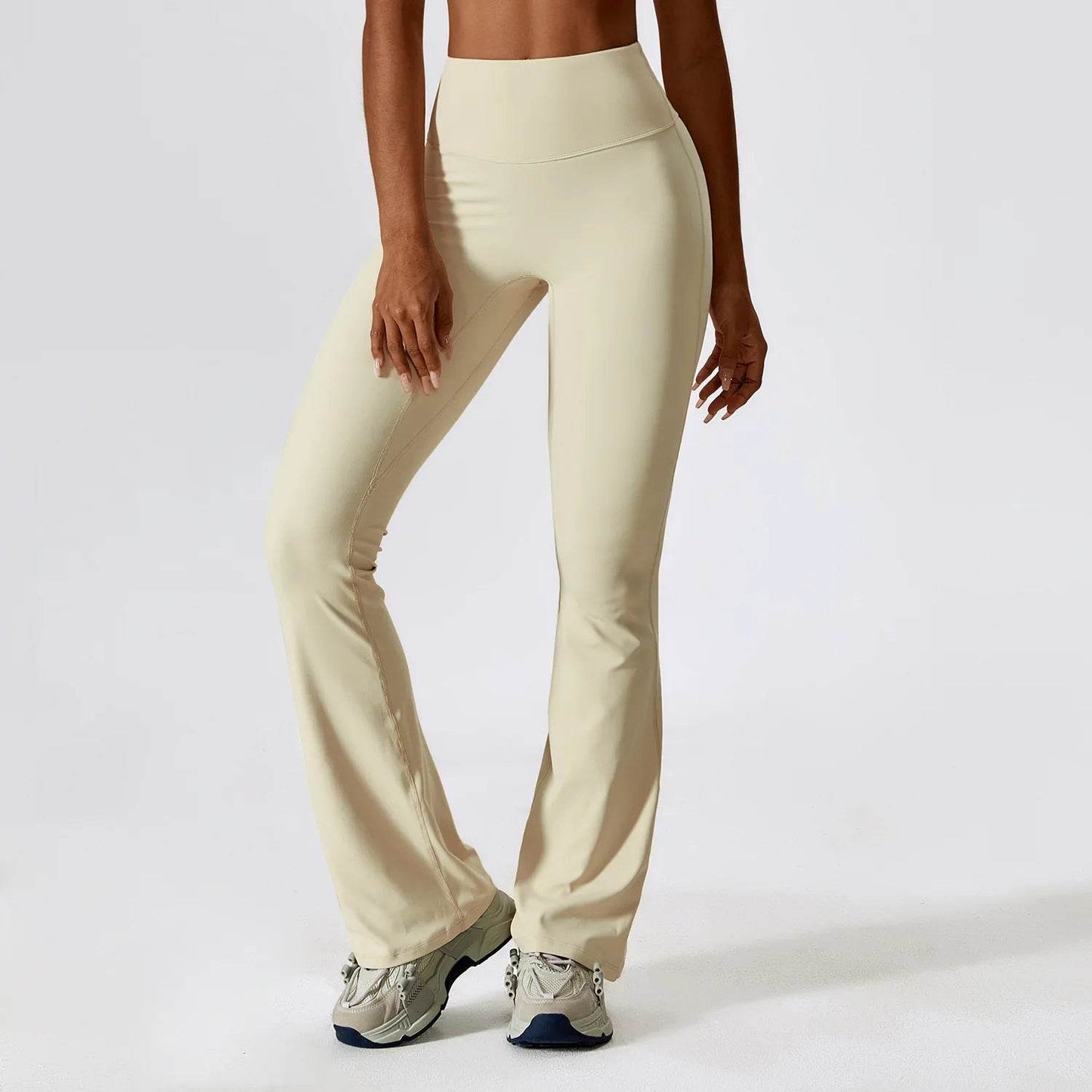 SWELTERING High Waist Flare Leggings - Women's Yoga & Fitness Pants - Buy Center
