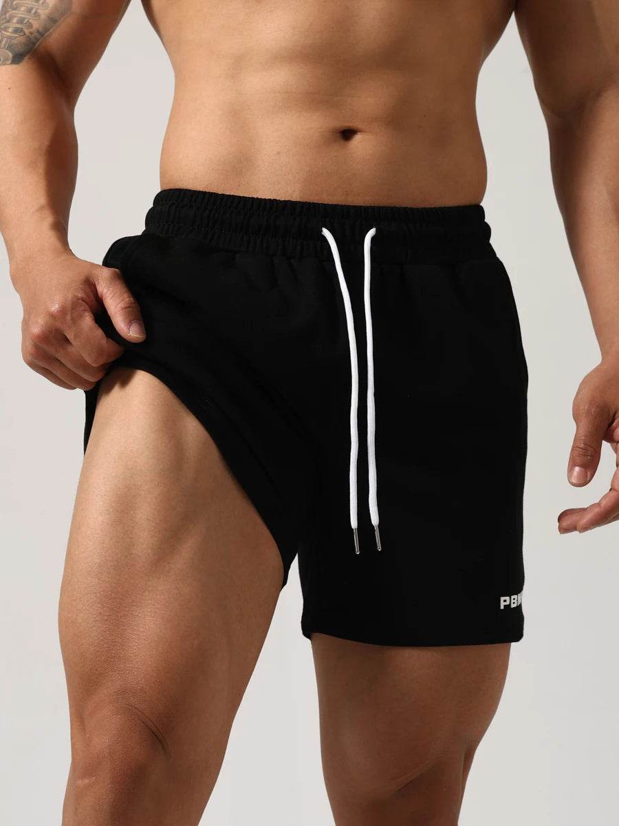 Men's Casual Sports Shorts - Cotton Stretch Fit for Beach and Travel - Buy Center