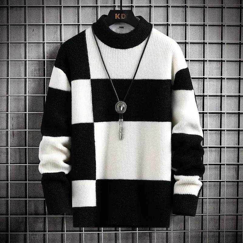 2024-2025 Men's Casual Knitted Pullover - Warm Autumn Winter Sweater - Buy Center