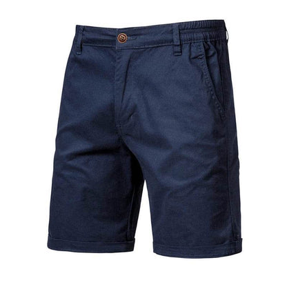 FANWEILIN Men's 100% Cotton Summer Cargo Shorts - Casual Bermuda Style - Buy Center