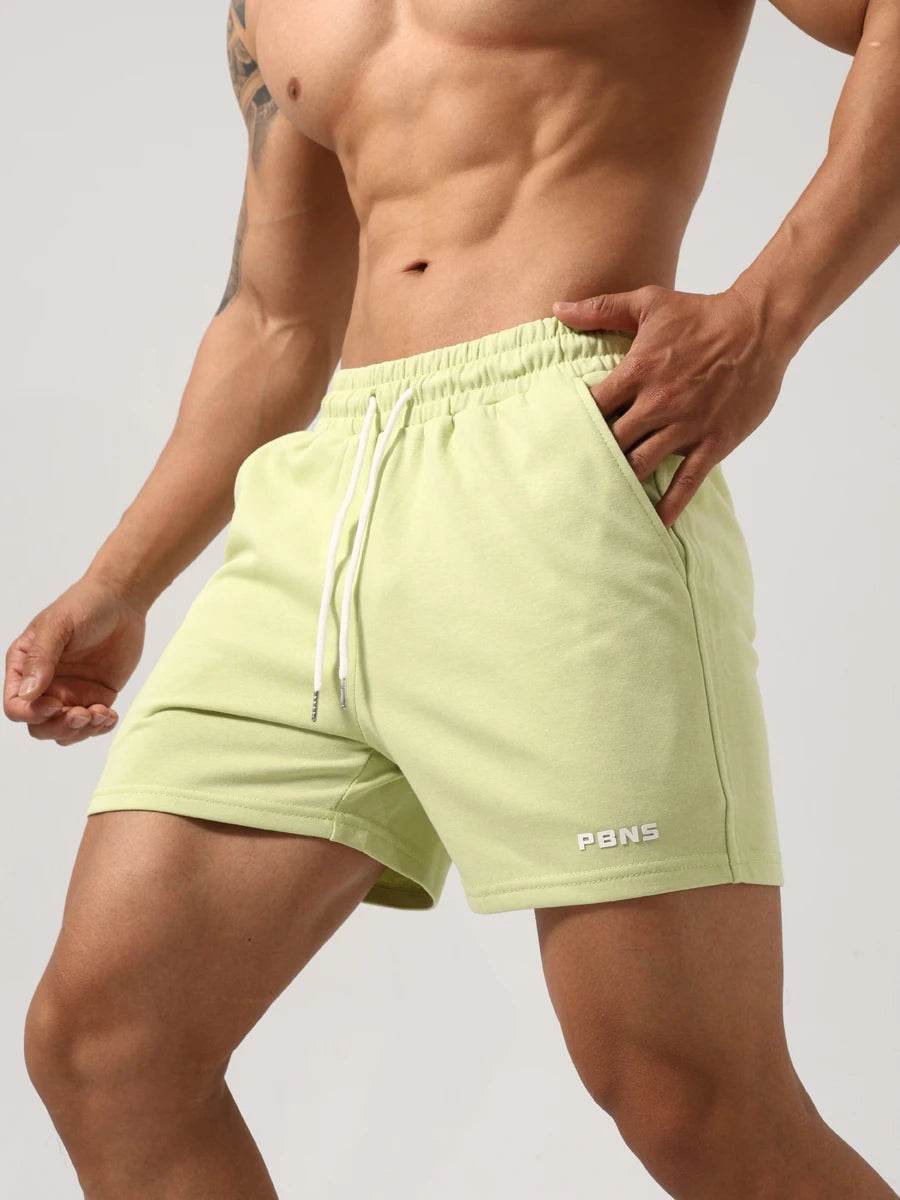Men's Casual Sports Shorts - Cotton Stretch Fit for Beach and Travel - Buy Center