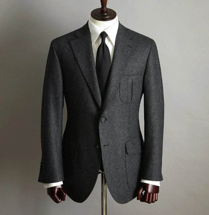 NCDIMS Tailor-Made Men's Woolen Suit - Blazer & Pants Set - Buy Center