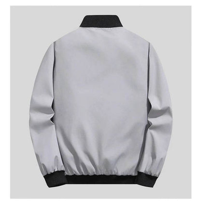 Men's Lightweight Windbreaker Jacket - Casual Zipper Pocket Coat - Buy Center