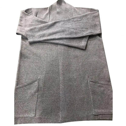 Soft Warm Men’s Cardigan - Solid Color Stretchy Open Stitch Sweater - Buy Center