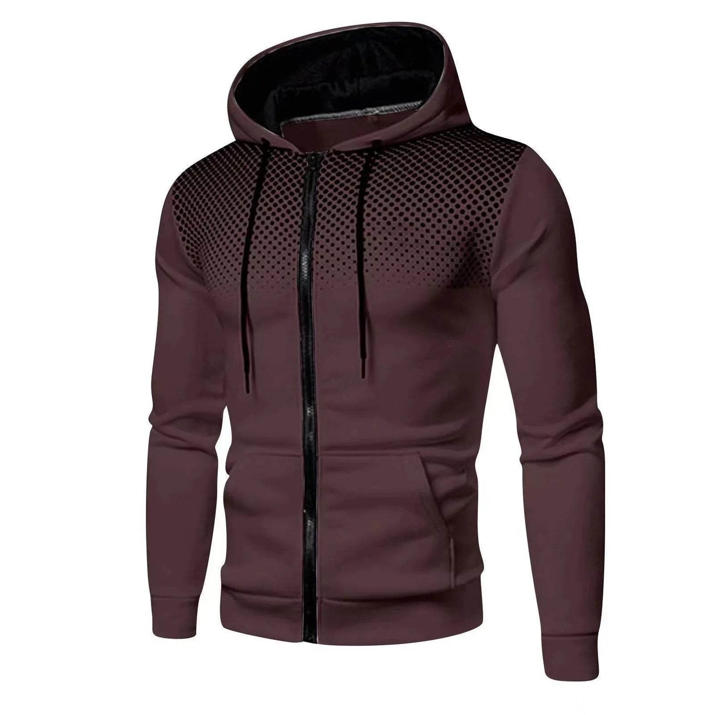 2024 Men's Hoodie Jacket - Casual Zipper Pullover for Spring & Autumn - Buy Center