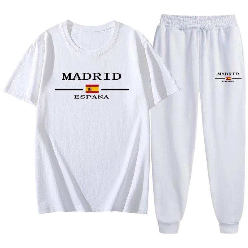 TLIT Men's Casual Sports Suit - 2pcs Pure Cotton Tracksuit Set - Buy Center