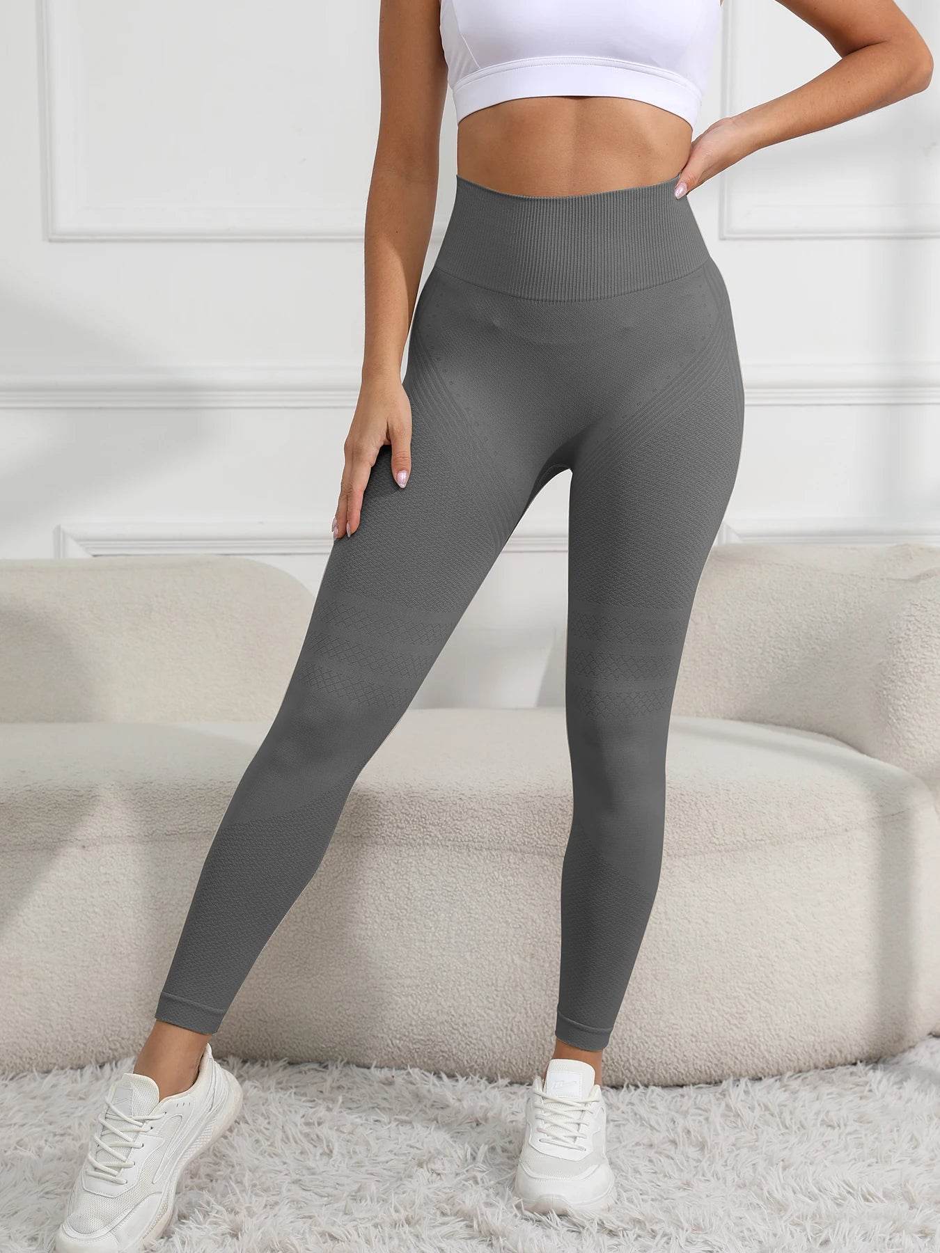 Seamless High Waisted Leggings for Women - Scrunch Butt Lift Design - Buy Center