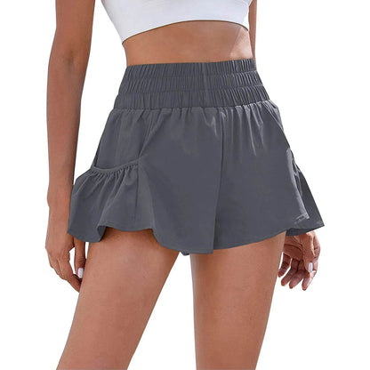 MXWFDY Women's High Waist Sports Shorts - Quick Dry, Casual Fit - Buy Center