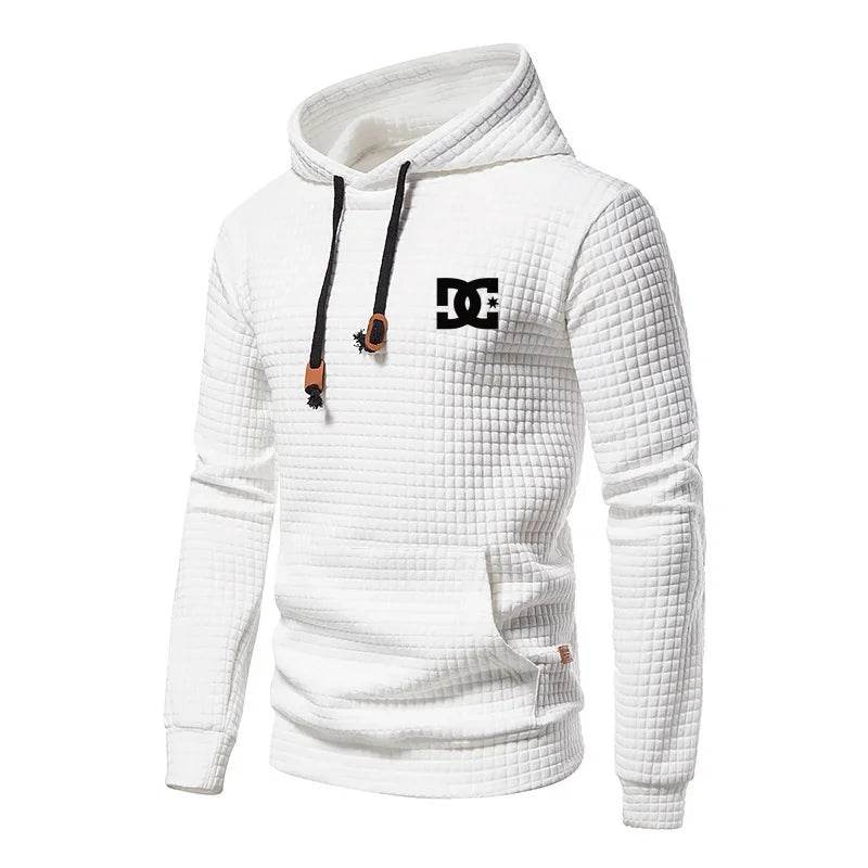 2025 Spring Casual Hoodie for Men - DC Letters Print & Large Pockets - Buy Center