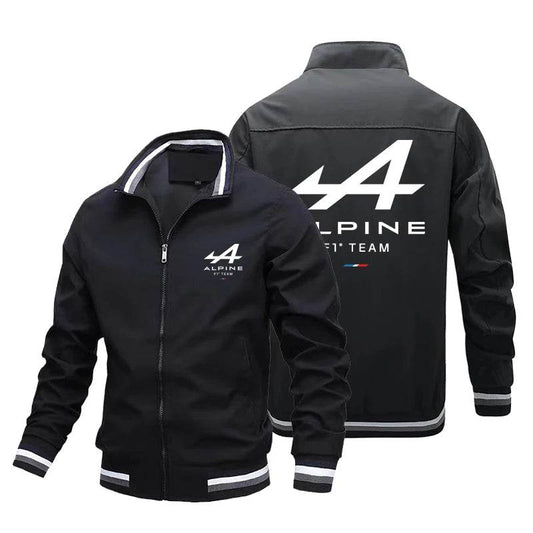 Alpine Men's Zipper Jacket - Stylish Sportswear for Autumn & Winter - Buy Center