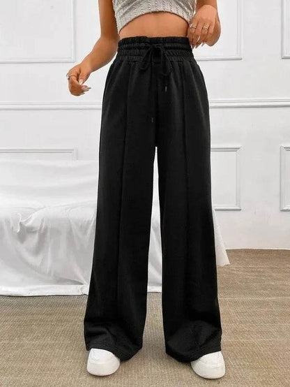 Helolis Women's Autumn Sports Pants - Loose Fitting Wide Leg Style - Buy Center