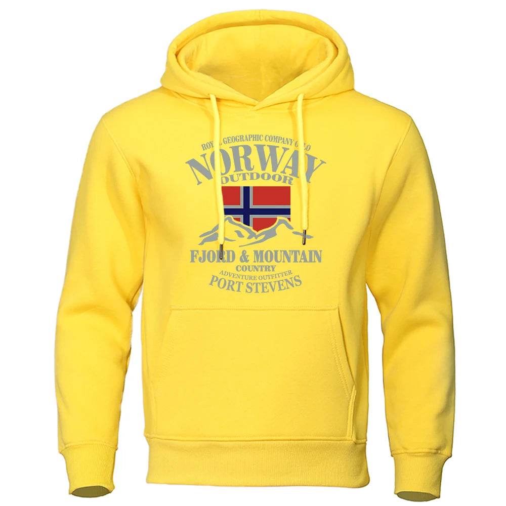 Norway FjordFashion Oversize Casual Hoody - Autumn Street Style - Buy Center