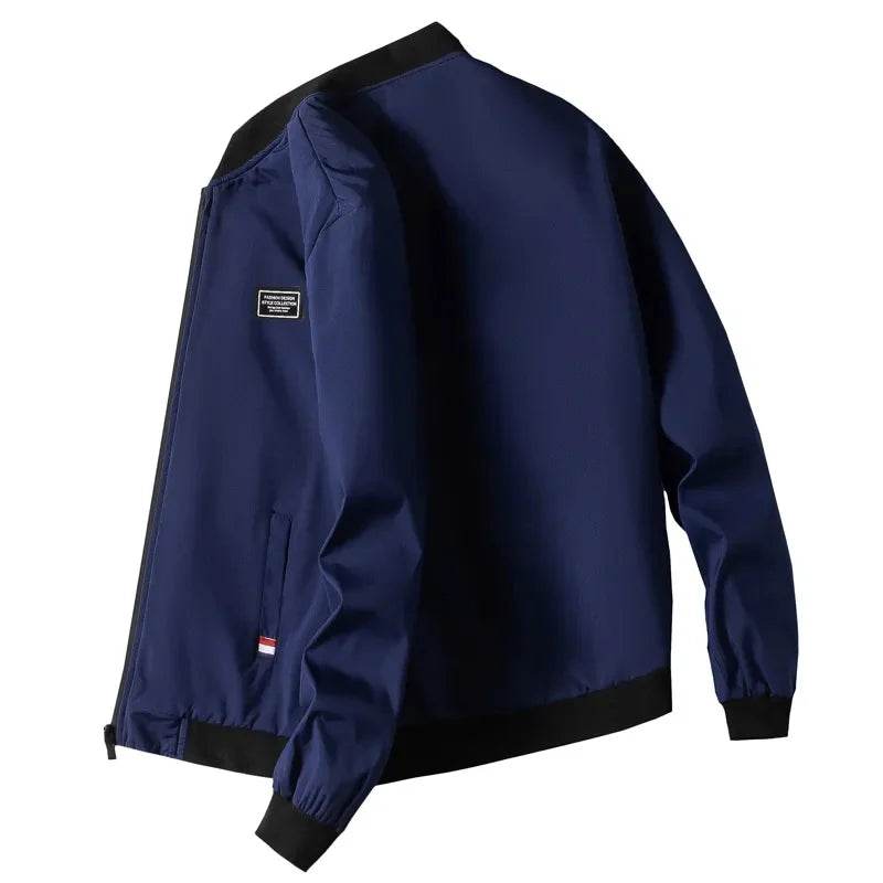 Men's Lightweight Windbreaker Jacket - Casual Zipper Pocket Coat - Buy Center