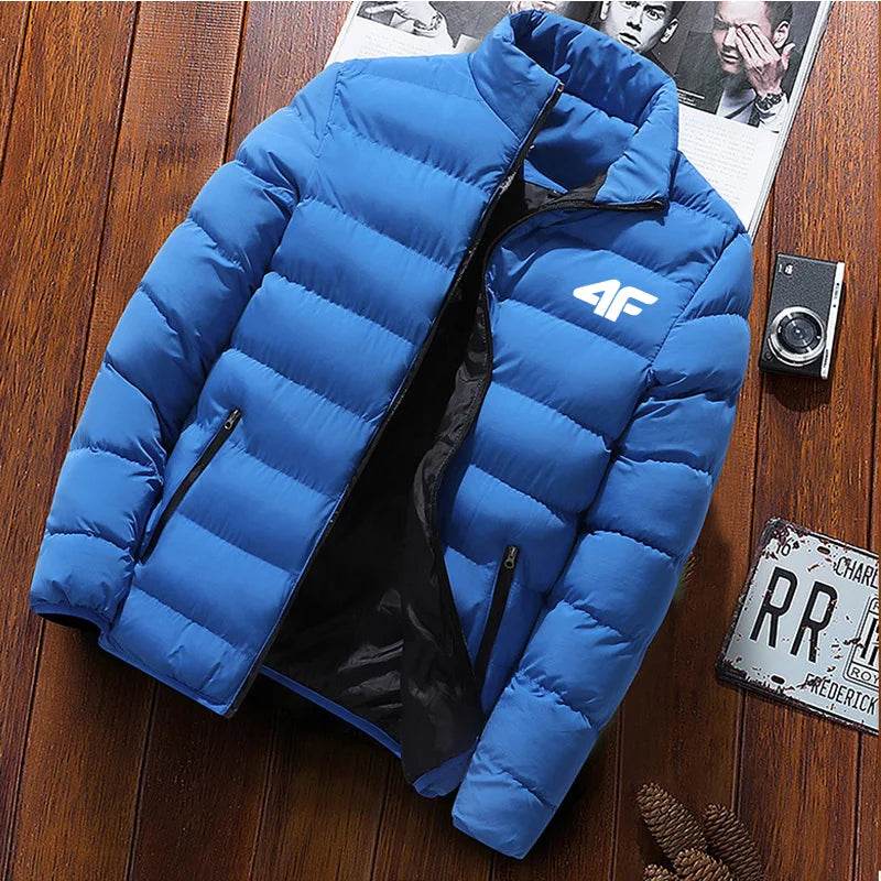 2024 Men's Waterproof Windbreaker Jacket - Warm Autumn Zip-Up Coat - Buy Center
