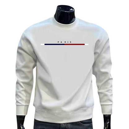 Mens Sweatshirts Paris Printing O-Neck Tops Man Home Party High Grade Casual Pullover Versatile Jogging Sweatshirts Y2k Clothing - Buy Center