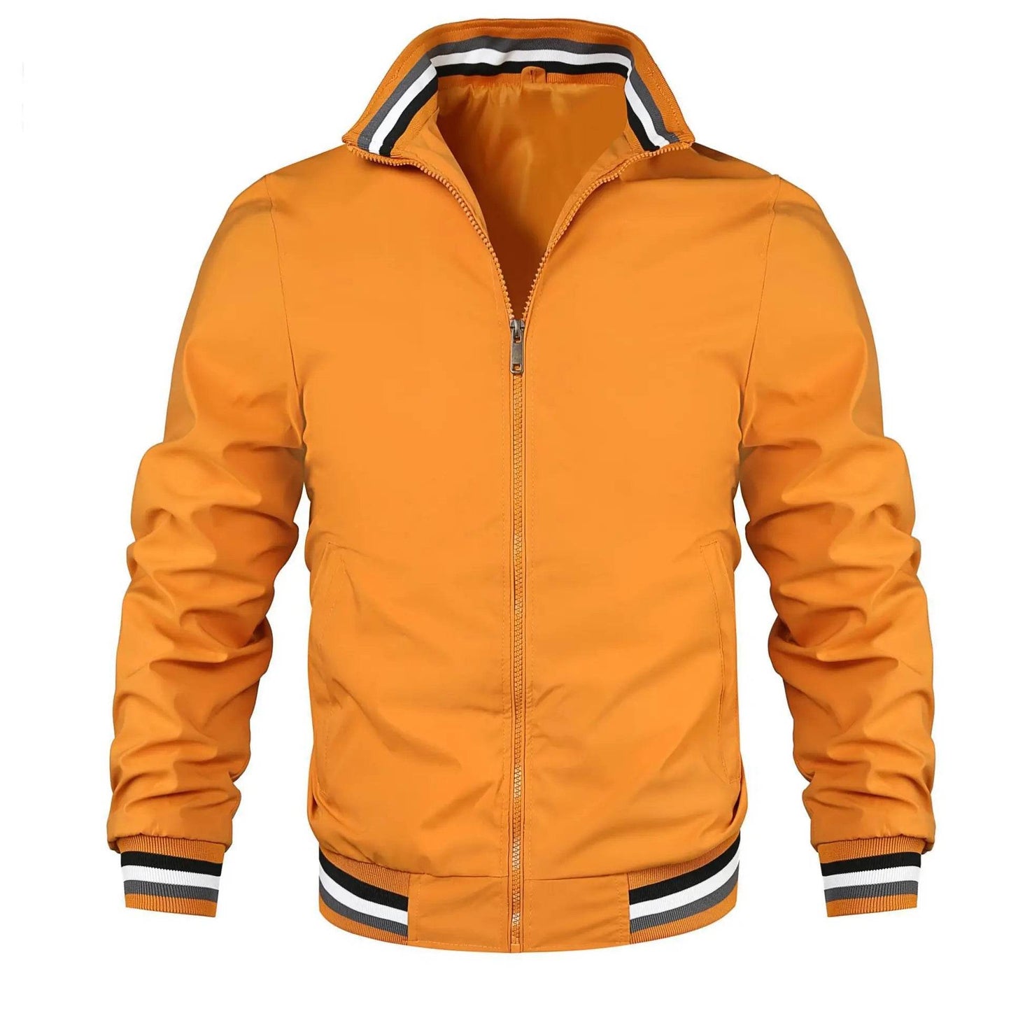 Men's Casual Spring Summer Windbreak Bomber Jacket - Lightweight & Stylish - Buy Center